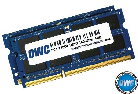 Pamięć SO-DIMM DDR3 OWC, 8 GB, 1600 MHz, 11 CL OWC