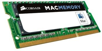 Pamięć SODIMM DDR3 Apple Qualified Mac Memory CORSAIR CMSA16GX3M2A1600C11, 16 GB, 1600 MHz, CL11 Corsair