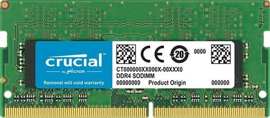 Pamięć SODIMM DDR4 CRUCIAL CT4G4SFS8266, 4 GB, 2666 MHz, CL19 Crucial