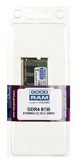 Pamięć SODIMM DDR4 GOODGRAM GR2133S464L15S/8G, 8 GB, 2133 MHz, CL15 GoodRam