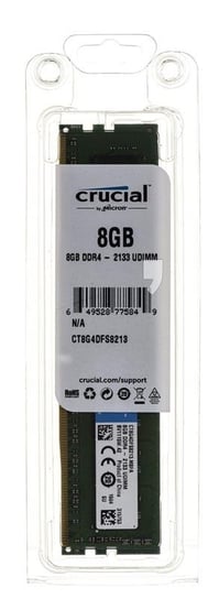 Pamięć UDIMM DDR4 CRUCIAL CT8G4DFS8213, 8 GB, 2133 MHz, 15 CL Crucial
