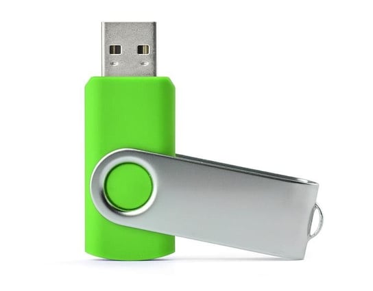 Pamięć USB TWISTER 16 GB - zielony jasny UPOMINKARNIA