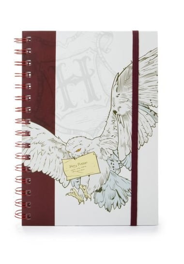 Pamiętnik A5 Harry Potter Hedwiga Sowa Notes z gumką 80 k w linie Harry Potter