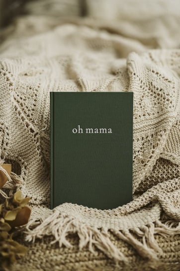 Pamiętnik ciąży - oh mama - bottle green MommyPlanner