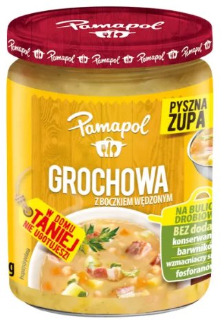 Pampapol Zupa Grochowa Z Boczkiem -  470G Inna marka