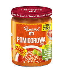 Pampapol Zupa Pomidorowa Z Ryżem -  470G Inna marka