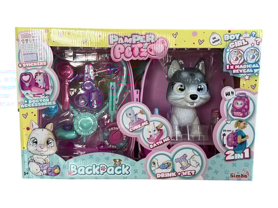 Pamper Petz Plecak z husky Simba