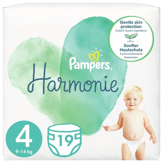 Pampers Harmonie pieluchy rozmiar 4 9-14 kg, 19 szt. Procter & Gamble