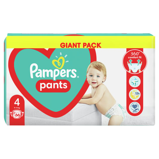 Pampers, Pampersy Gp Pants 4-Maxi 66 Pampers