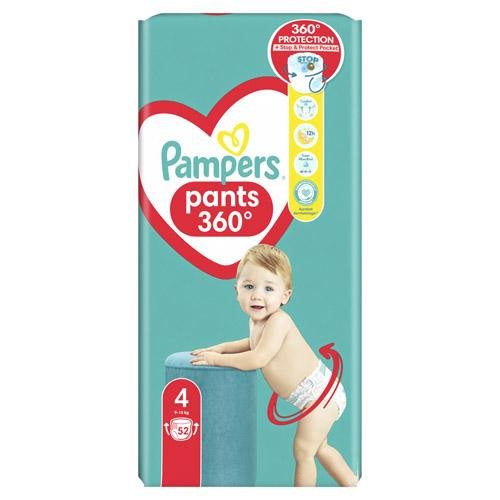 Pampers Pants 4 9-15kg, 52sztuki Pampers