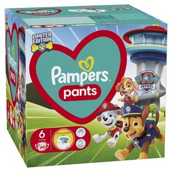 Pampers Pants Limited Edition, Pieluchomajtki, 60 kgrozmiar 6, Pampers