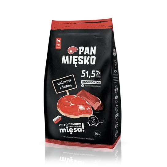 Pan Mięsko Wołowina Z Koziną M 20Kg PAN MIĘSKO