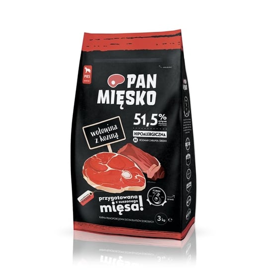 Pan Mięsko Wołowina Z Koziną M 3Kg PAN MIĘSKO