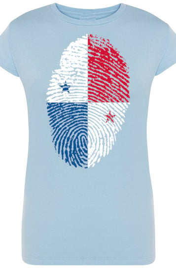 Panama Damski Modny T-shirt Nadruk Rozm.S Inna marka