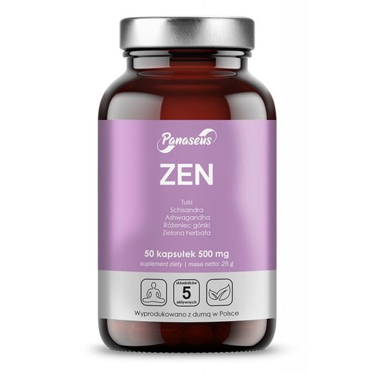 Panaseus ZEN 500 mg - Suplement diety, 50 kaps. Yango