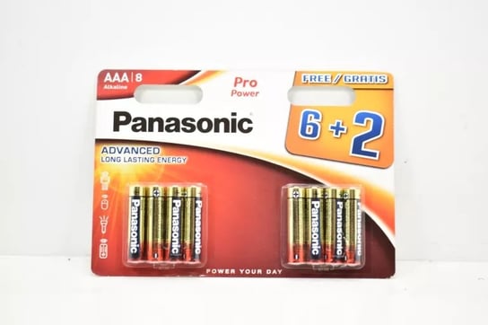 PANASONIC bateria alkaliczna PRO Power AAA BL8 Inna marka