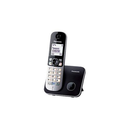 Panasonic Cordless KX-TG6811FXB Black, Identyfikacja rozmówcy, Połączenie bezprzewodowe, Pojemność książki telefonicznej 120 wpi Panasonic