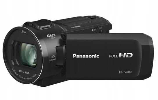 Panasonic HC-V800 Kamera FullHD LEICA 24x zoom MOS Panasonic