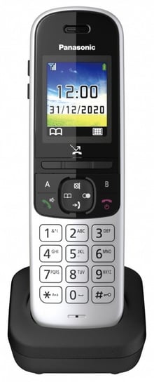 Panasonic, Telefon bezprzewodowy KX-TGH710PDS Dect, srebrny Panasonic