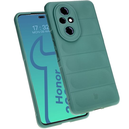 Pancerne etui Bizon Case Tur do Honor 200 Pro, ciemnozielone Honor