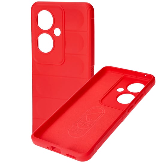 Pancerne etui Bizon Case Tur do Oppo Reno11 F 5G, czerwone Bizon