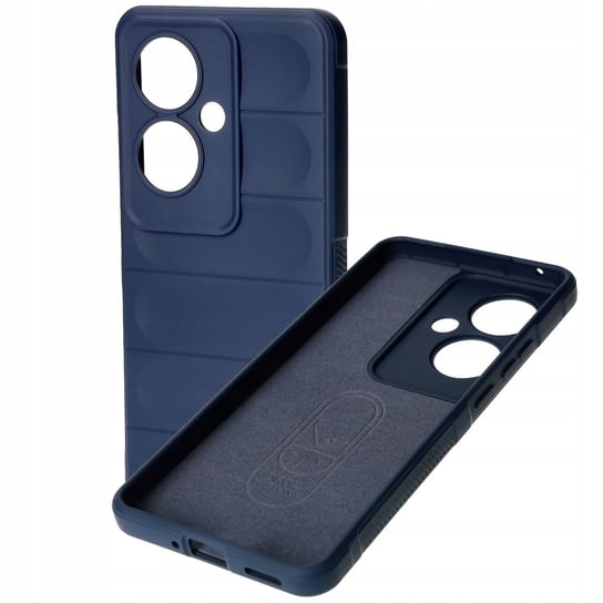 Pancerne etui Bizon Case Tur do Oppo Reno11 F 5G, granatowe Bizon