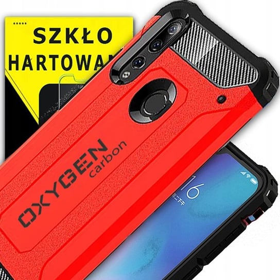 Pancerne etui marki OXYGEN CR do HONOR 9X + Szkło OXYGEN