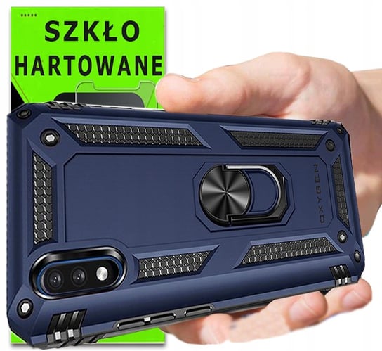 Pancerne Etui Oxygen Mr Do Lg K22 + Szkło 9H OXYGEN