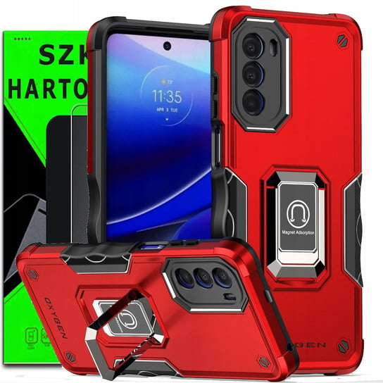 PANCERNE Etui OXYGEN MTX do Motorola G52 + Szkło OXYGEN