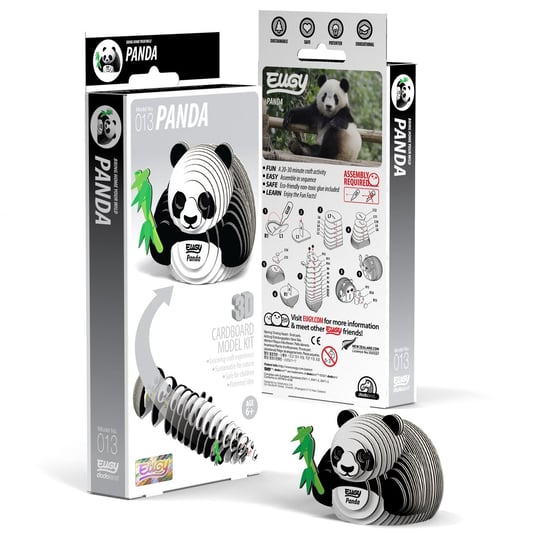 Panda Eugy. Eko Układanka 3D Eugy