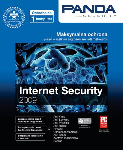 Panda Internet Security 2009 (wersja jednostanowiskowa) Panda Software