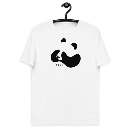 Panda - Koszulka Unisex Organic Endangered Animals - Biały, 2Xl AWAK