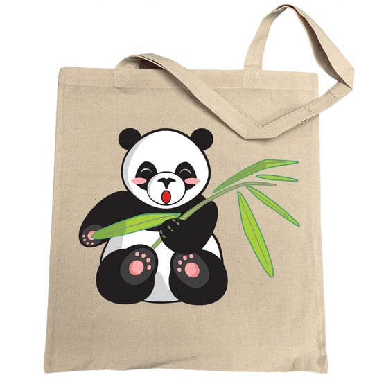 Panda Słodka Torba Zakupowa Eco Inna marka
