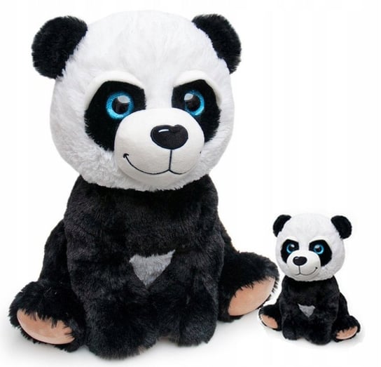 Panda Z Małą Pandą Pluszowe Przytulanki Duże Oczy Landahl
