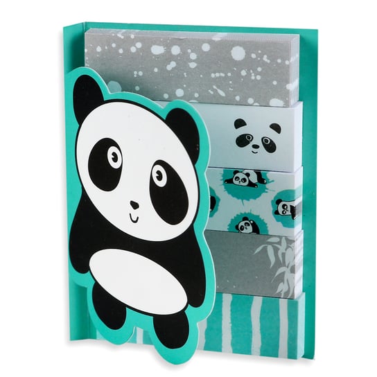 Pandastic, Karteczki samoprzylepne, panda, 5 bloczków Paperdot