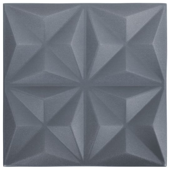 Panel 3D EPS 50x50 szarość origami - 48szt. Zakito Europe