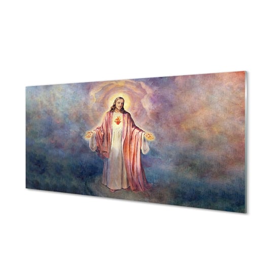 Panel dekoracyjny szkło hartowane Jezus 120x60 cm Tulup