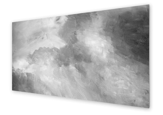 Panel kuchenny HOMEPRINT Abstrakcyjna szara tekstura 125x50 cm HOMEPRINT