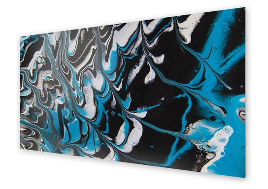 Panel kuchenny HOMEPRINT Abstrakcyjny efekt farby 100x50 cm HOMEPRINT