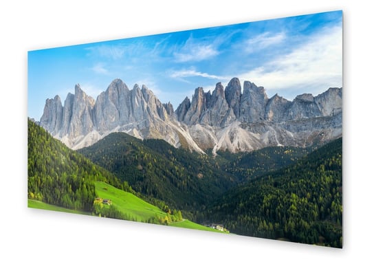 Panel kuchenny HOMEPRINT Alpejski krajobraz 140x70 cm HOMEPRINT