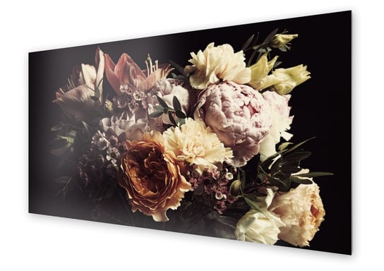 Panel kuchenny HOMEPRINT Bukiet kolorowych kwiatów 100x50 cm HOMEPRINT