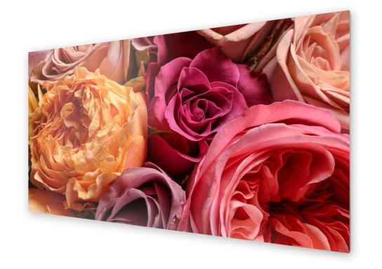 Panel kuchenny HOMEPRINT Bukiet kwiatów 100x50 cm HOMEPRINT