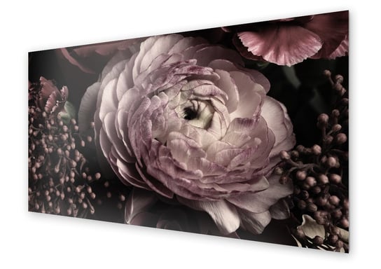Panel kuchenny HOMEPRINT Bukiet kwiatów 100x50 cm HOMEPRINT