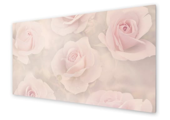 Panel kuchenny HOMEPRINT Bukiet pastelowych róż 120x60 cm HOMEPRINT
