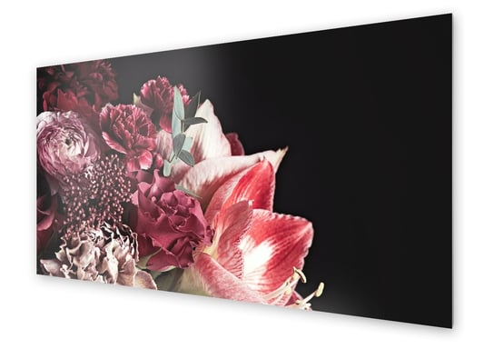 Panel kuchenny HOMEPRINT Bukiet wiosennych kwiatów 100x50 cm HOMEPRINT