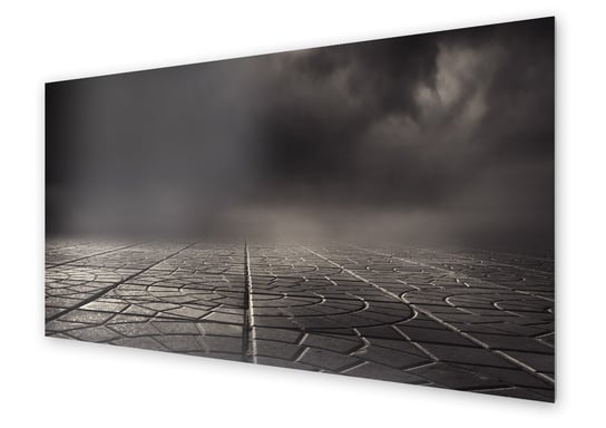 Panel kuchenny HOMEPRINT Czarna chmura 100x50 cm HOMEPRINT