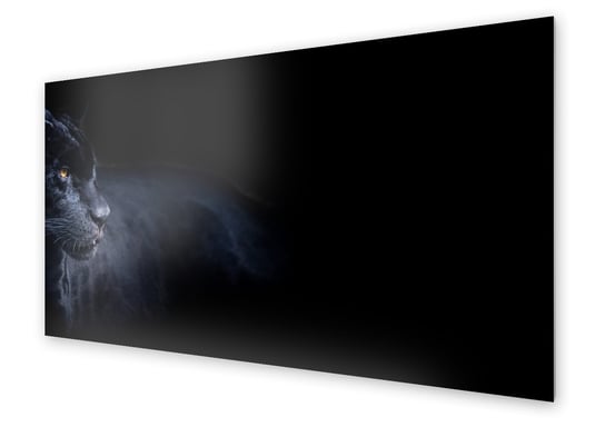 Panel kuchenny HOMEPRINT Czarna pantera 100x50 cm HOMEPRINT