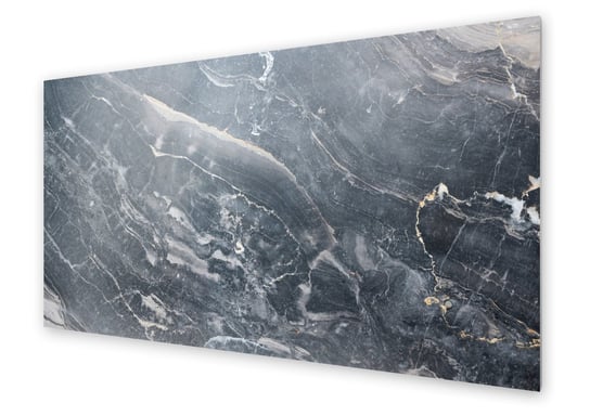 Panel kuchenny HOMEPRINT Czarny marmur 100x50 cm HOMEPRINT