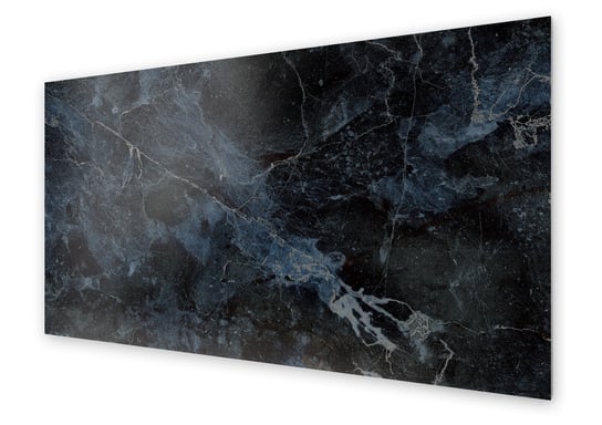 Panel kuchenny HOMEPRINT Czarny marmur dekoracyjny 125x50 cm HOMEPRINT