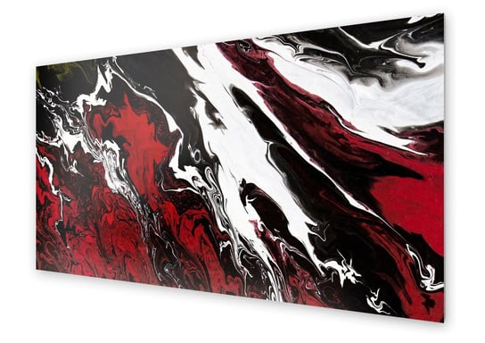 Panel kuchenny HOMEPRINT Czerwony akcent 125x50 cm HOMEPRINT